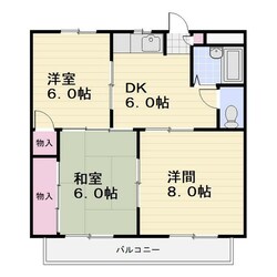 ハイツ桂台の物件間取画像